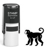 stampexpression - Monkey Self Inking Rubber Stamp - Black Ink