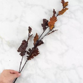 Unbranded Package of 6 Autimn Brown Artificial Daisy Foliage 30" Sprays