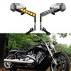 Pacewalker Muscle Rear View Mirrors with LED Turn Signals Light