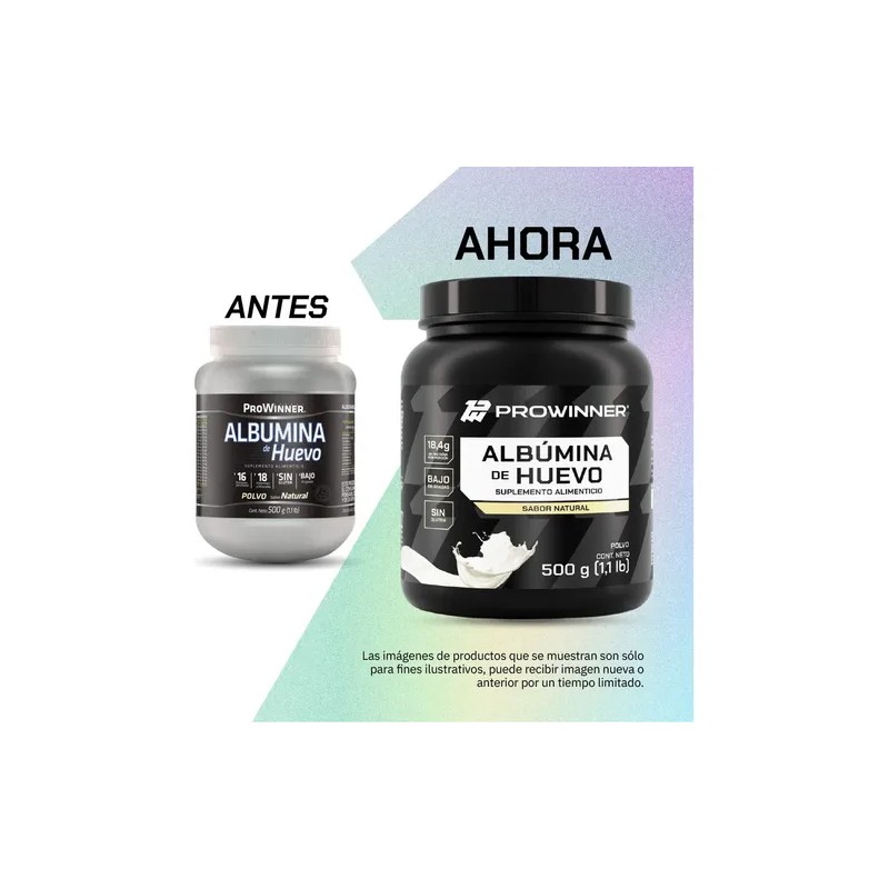 Suplemento Suero De Leche (500 Gr) - Prowinner Sabor Natural