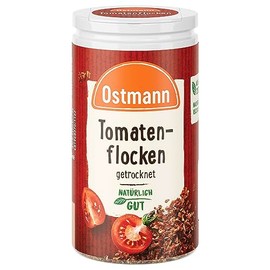 Ostmann Spices - Tomato Flakes | As a Spicy Topping for Salads, Dips, Pizza and Feta | Vegan, Made from Natural Ingredients | 35 g in Recyclable, Refillable Shaker