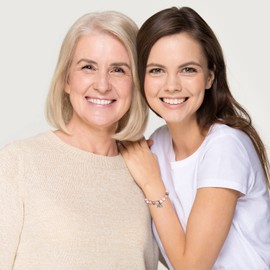 To My Daughter Bracelet Daughter Gifts from Mom Beaded Bracelet for Women Anti Anxiety Bracelet Daughter Christmas Gifts Stocking Stuffers