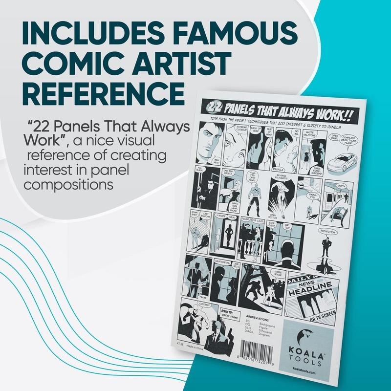 Koala Tools - Blank Comic Book, Draw-It-Yourself Comic Sketch Book