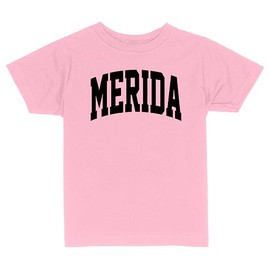 Merida Collegiate Toddler Kids T-Shirt 2T Light Pink