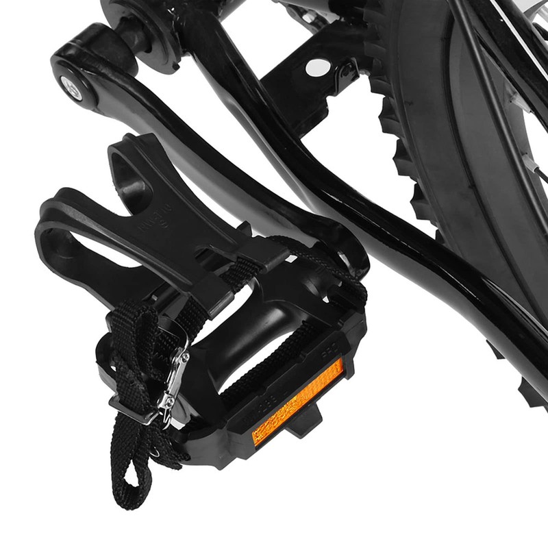CHICIRIS Bike Pedal Toe Cage Kids, 1 Pair Nylon Cycling
