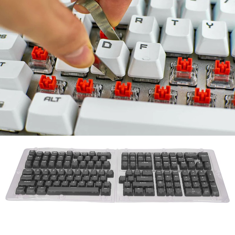 132 Keys Keyboard Keycaps ABS OEM Height Overmolding Injection Molding