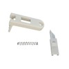 WRS Keller 2-1/4" Locking Tilt Latch Set - White