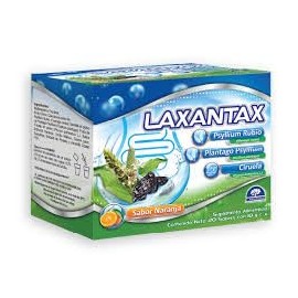 Natutech Laxantax Alivio Estreñimiento Suplemento 20 Sobres 10gr Cu Sabor Naranja