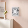 AHUONEL Wooden Key Holder for Wall, Key Box Key Cabinet,