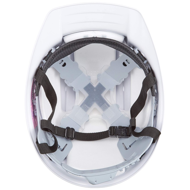 通気孔付きヘルメット 白 360F-OT