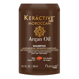Nutrapel Keractive Moroccan Argan Oil Shampoo 300ml