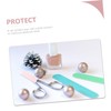 FOMIYES 4Pcs Nipper Protective Cover for Nail Cuticle Scissors for