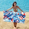 Beach Towel Backpack 2 in 1 Summer Large Lightweight Beach