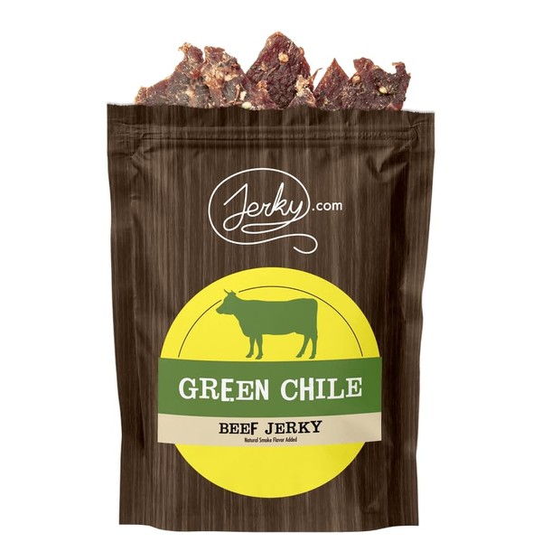 Jerky.com All Natural Green Chile Beef Jerky - No Added