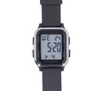 Digital Watch EL Backlit Waterproof Multifunctional Stylish Square Watch for
