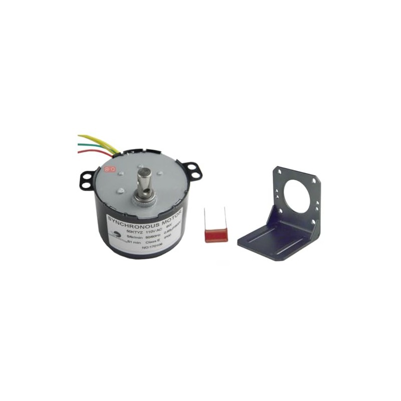 CHANCS Synchronous Gear Motor 50KTYZ 110V 5/6RPM Low Speed Mini