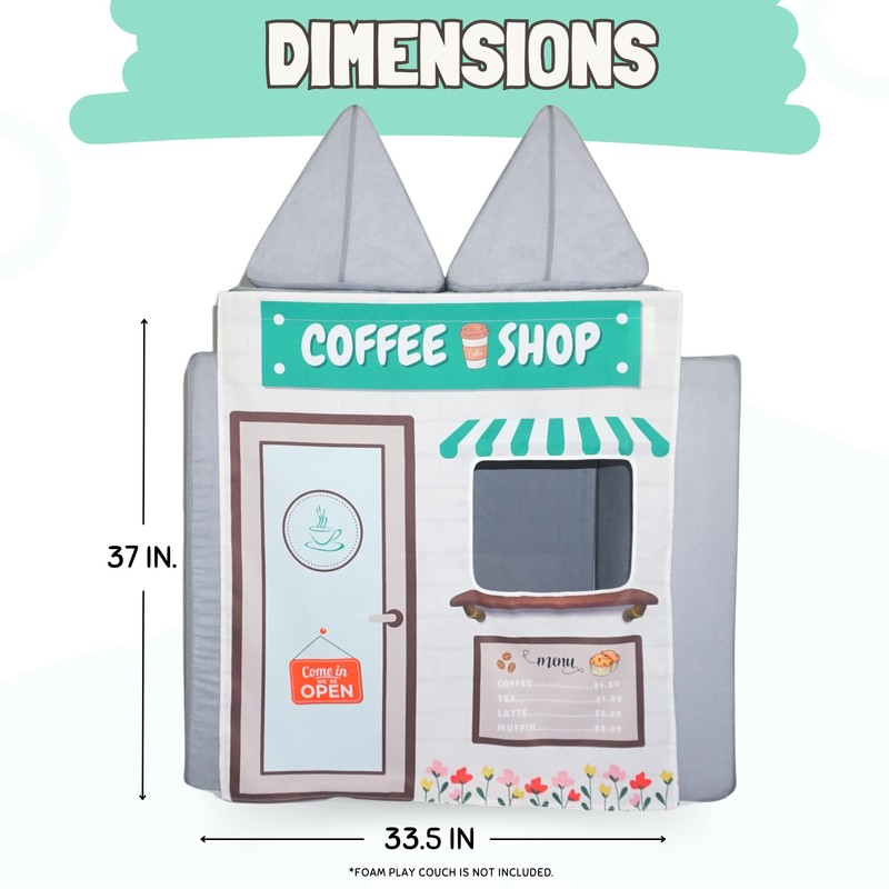 Couch Swag Play Panel for Childrens Foam Sofa Kids Couch