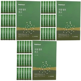 Habitual Wisely Grain Fermentation Enzyme Nurungji Flavor, 90-day supply / 해비추얼 와이즐리 곡물발효 효소 누룽지맛 총 90일분