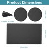 aleawol 3Pack Tortoise Slate Pad, Large Rectangular Reptile Basking Platform