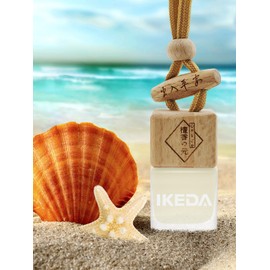 Ikeda Car Air Freshener: Hanging Car Smell Air Freshener | 10ml Hanging Car Perfume | Long Lasting Fragrance | Strong Scents Diffuser for Auto Home (Memory|Square)