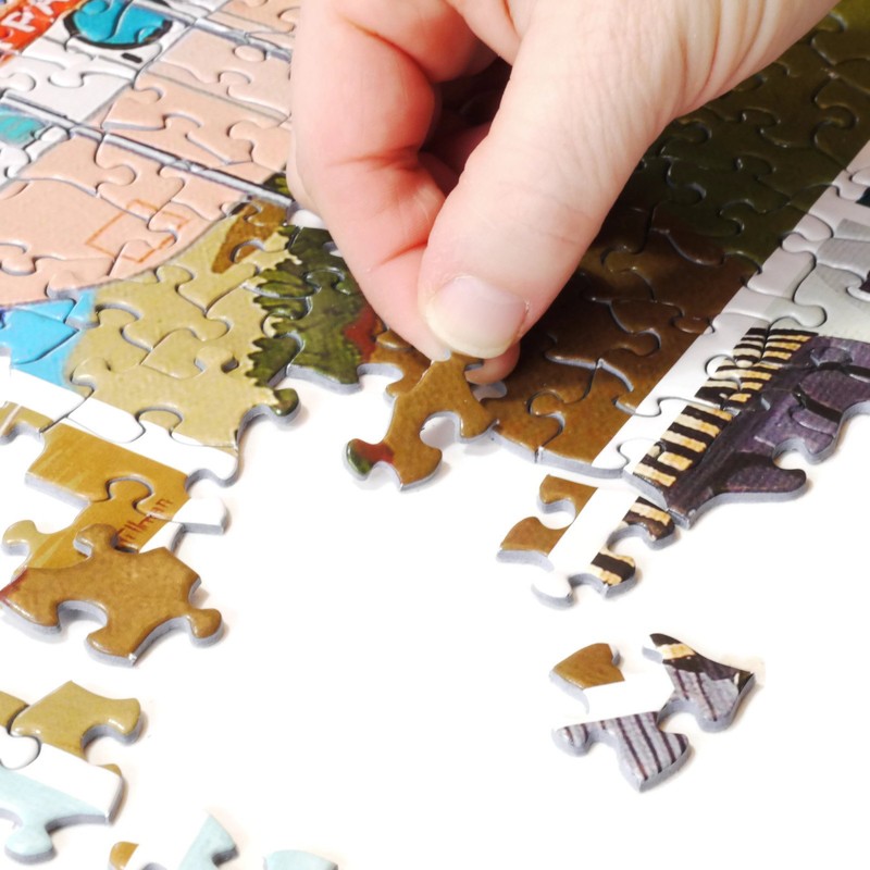 Vintage Trailer Jigsaw Puzzle