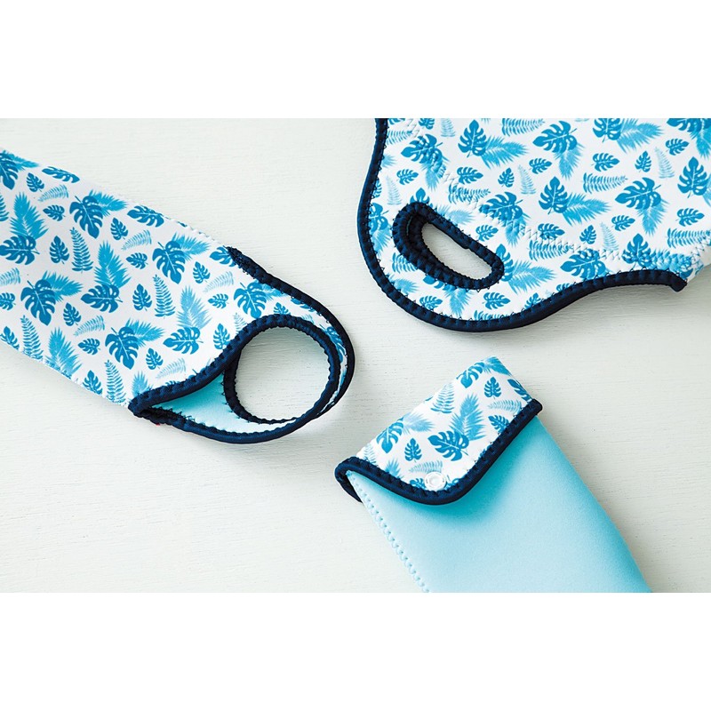 トーン tone ボトルカバー インデコ トロピカル ブルー TC-09