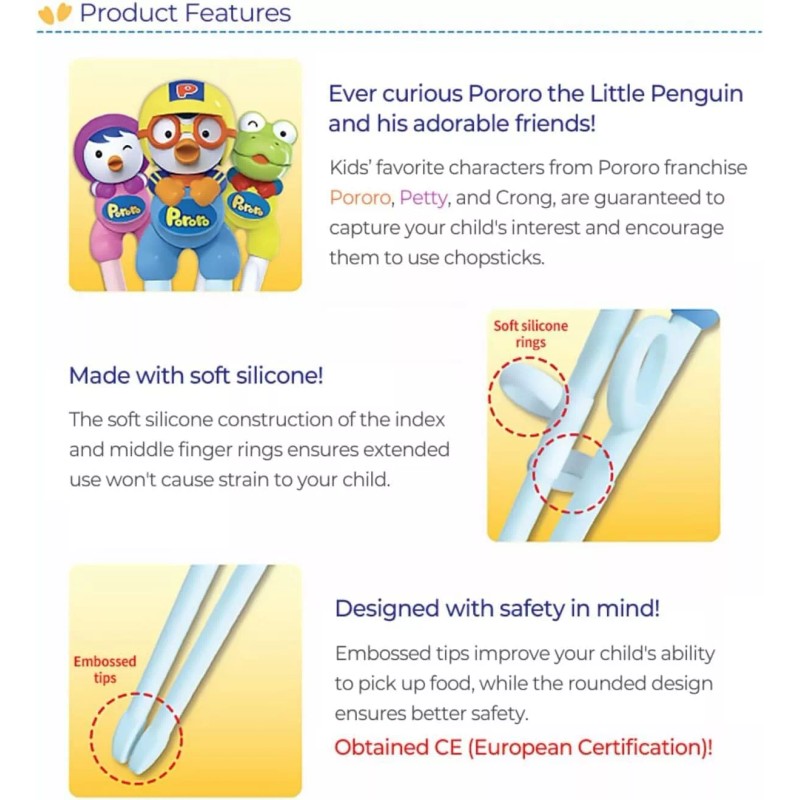 Edison Friends Penguin Chopsticks Training, Beginner, Brain Training, Learnin...