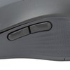Wireless Mouse Black BT Or USB Receiver Silent Click Adjustable