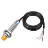 uxcell Inductive Proximity Switch Sensor NPN Normally Open, 6-36V DC,