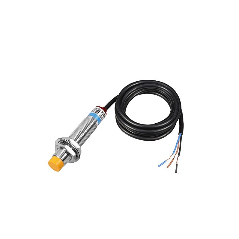 uxcell Inductive Proximity Switch Sensor NPN Normally Open, 6-36V DC,