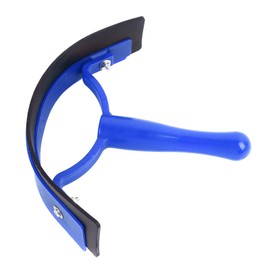 Plastic Sweat Scraper, Round Edges Efficient Horse Bath Water Scraper for Horse Supplies (Royalblue)