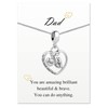KunBead Jewelry Dad Memory 18 inch I Love You to