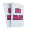 A-Frame Sidewalk Space Available 24" x 36" Double Sided A-Frame