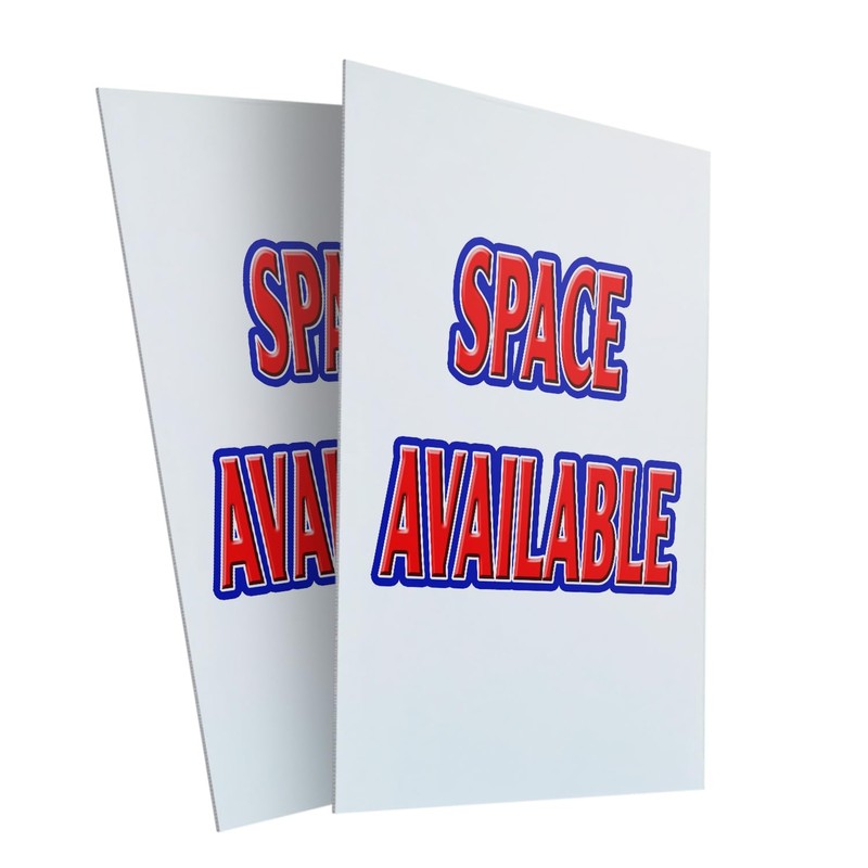 A-Frame Sidewalk Space Available 24" x 36" Double Sided A-Frame