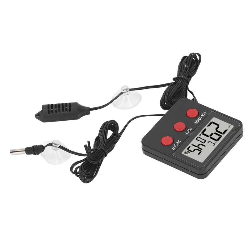 Mini Temperature and Humidity Meter with 2 Probes Digital Hygrometer