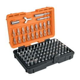 Truper PUN-100, Juego de 100 puntas, largo 1" con estuche