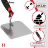 KOTARBAU® Stainless Steel Masonry Trowel 120 x 128 mm Plastering