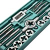 Tap and Tap Tool Set, Metric M3-M12, 20-Piece Fine Thread