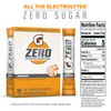 Gatorade G Zero Sports Drink Mix Powder Packets, Orange, Electrolyte