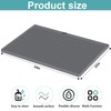J1YL2C 34" x 22" Inch Silicone Sink Mat, Leak-Proof Cabinet