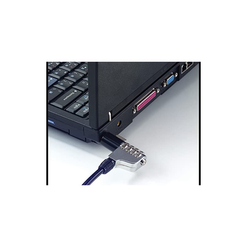 Q-Connect Laptop Computer Numerical Cable Lock