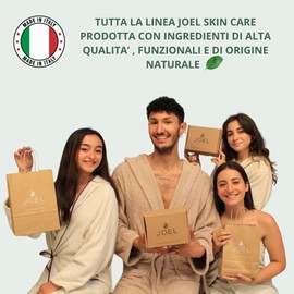 Joel Skin Care - Anti-Falten-Gesichtscreme mit Hyaluronsäure mit doppeltem Molekulargewicht zur Behandlung von tiefen und oberflächlichen Falten, Aloe Vera und Centella Asiatica - 50 ml