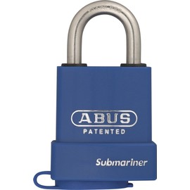 ABUS 83 Wpib/53 Interchangeable Hardened Steel Cadenas with Cylinders Arc Stainless Steel and Coated Nano Protect 53 mm