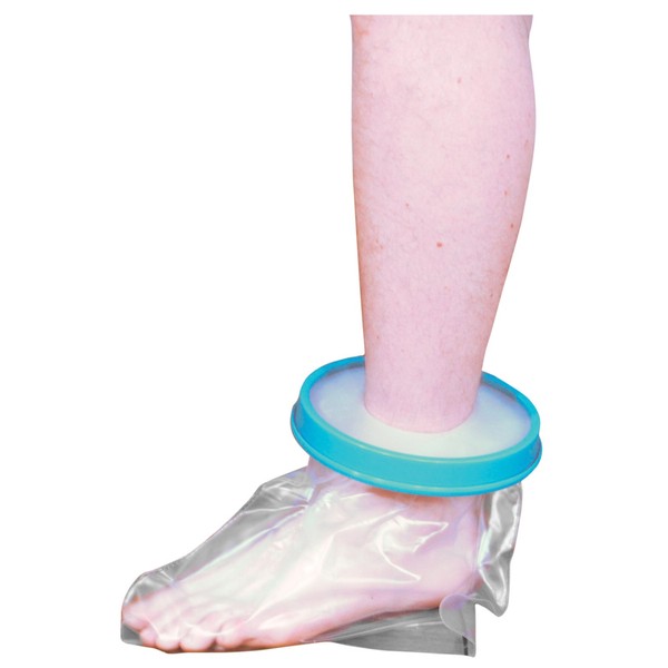 Aidapt Adult Reusable Waterproof Protector For Feet to Keep Casts,