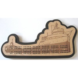Edmund Fitzgerald Cribbage Board