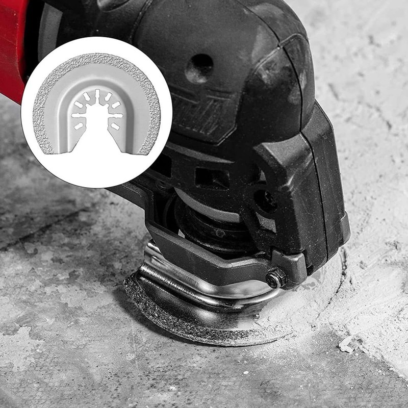 Oiieco 6Pcs Diamond Multi Tool Blades Kit, Oscillating Multi Tool