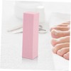 TOVINANNA 10Pcs Four Sided Nail Buffer File Pink Sponge Nail