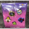 Vera Bradley Crocs Jibbitz Charms Snow White 5 Pack Set