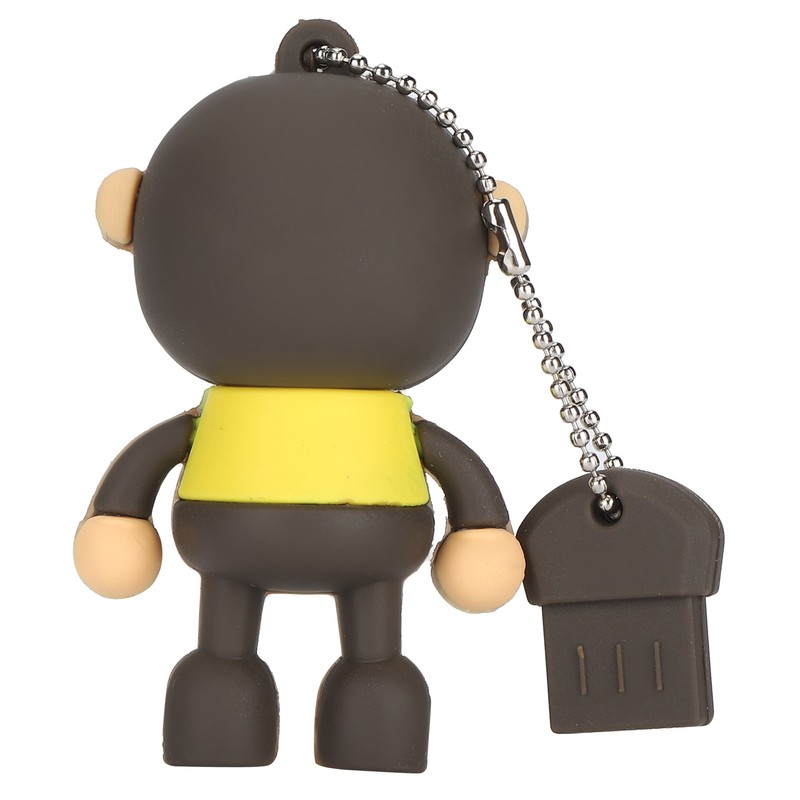 USB Flash Drive Interesting Cartoon Monkey Portable Storage Memory Stick