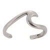 Touch Jewellery 925 Sterling Silver Wave Design Toe Ring